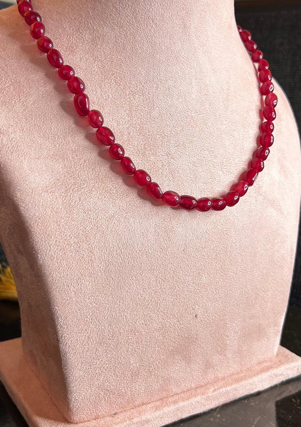 Red Onyx Chain