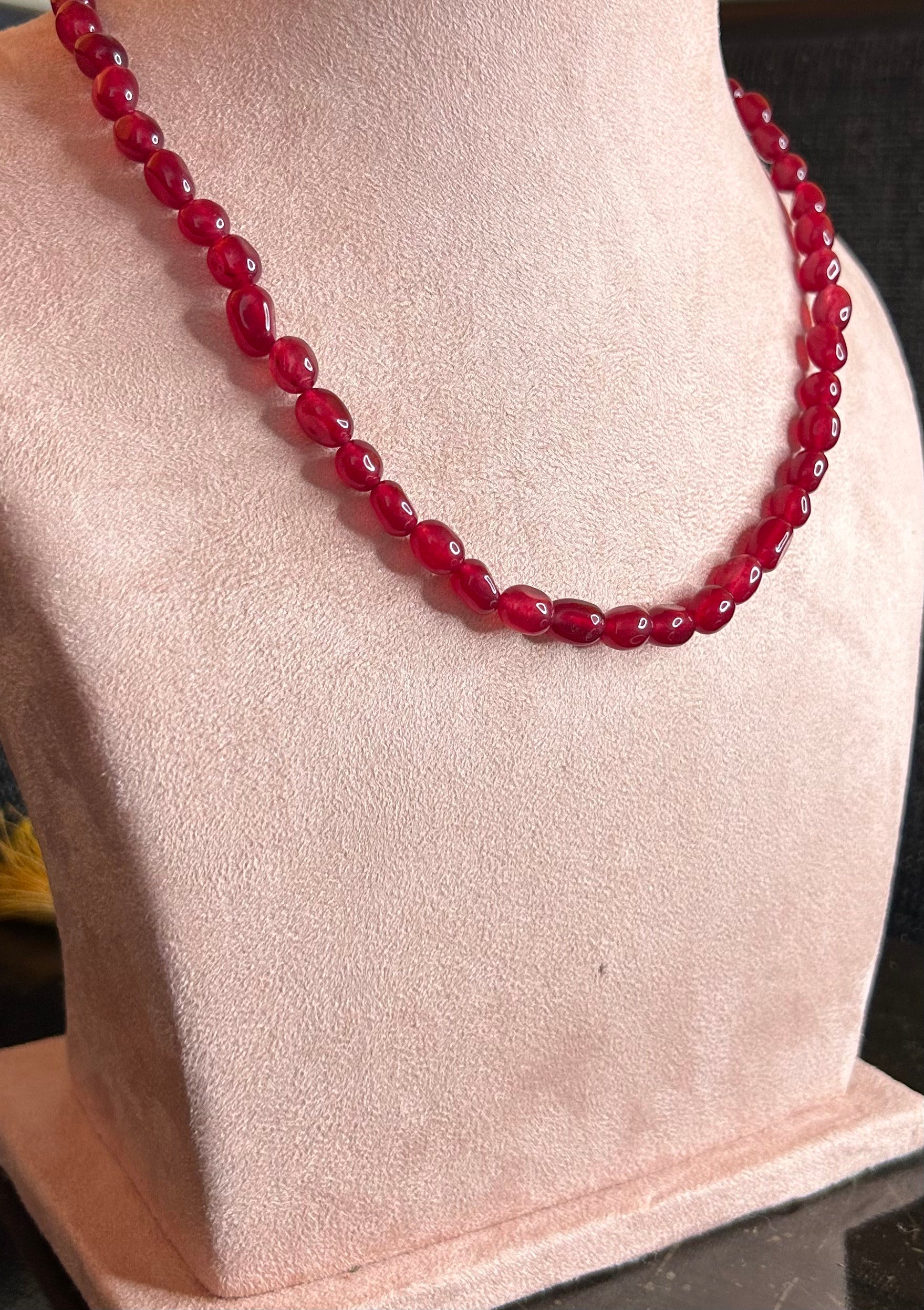 Red Onyx Chain