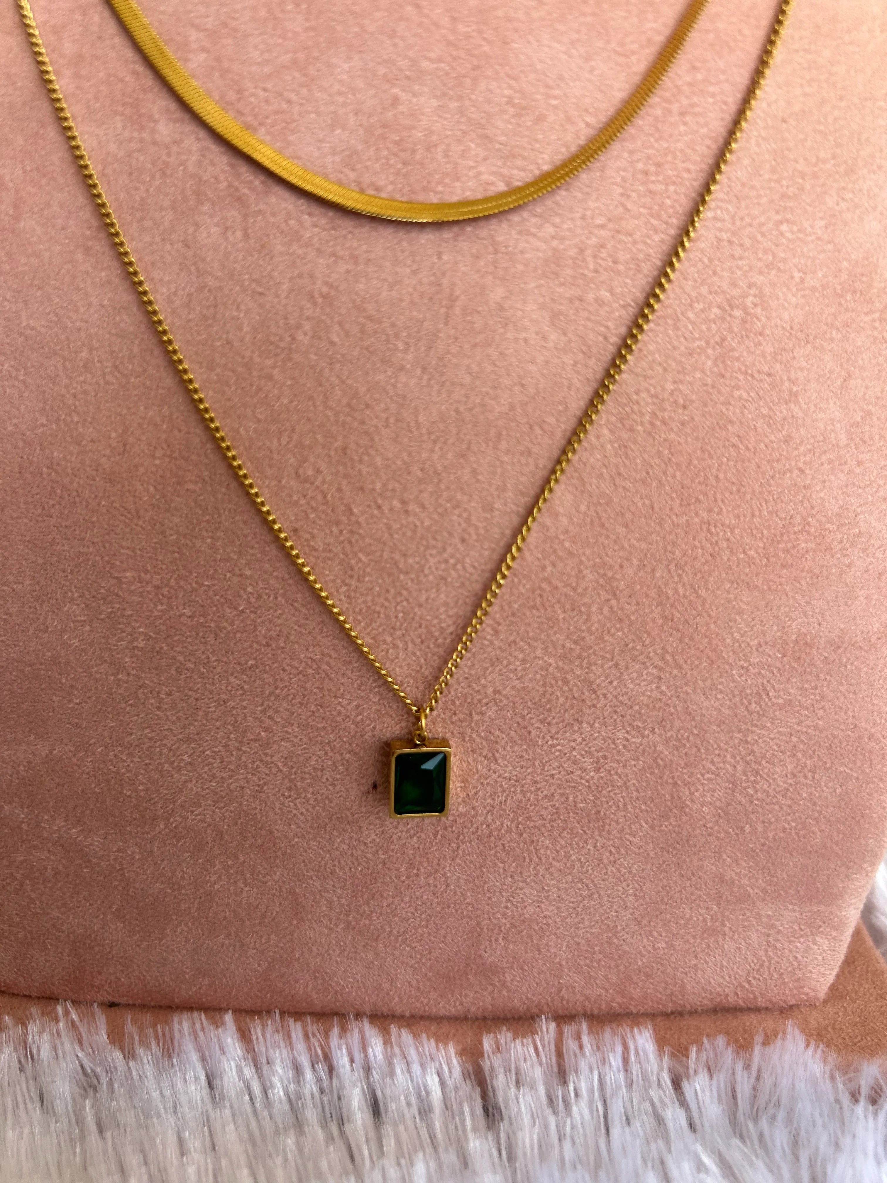 Anti Tarnish Double Chain
