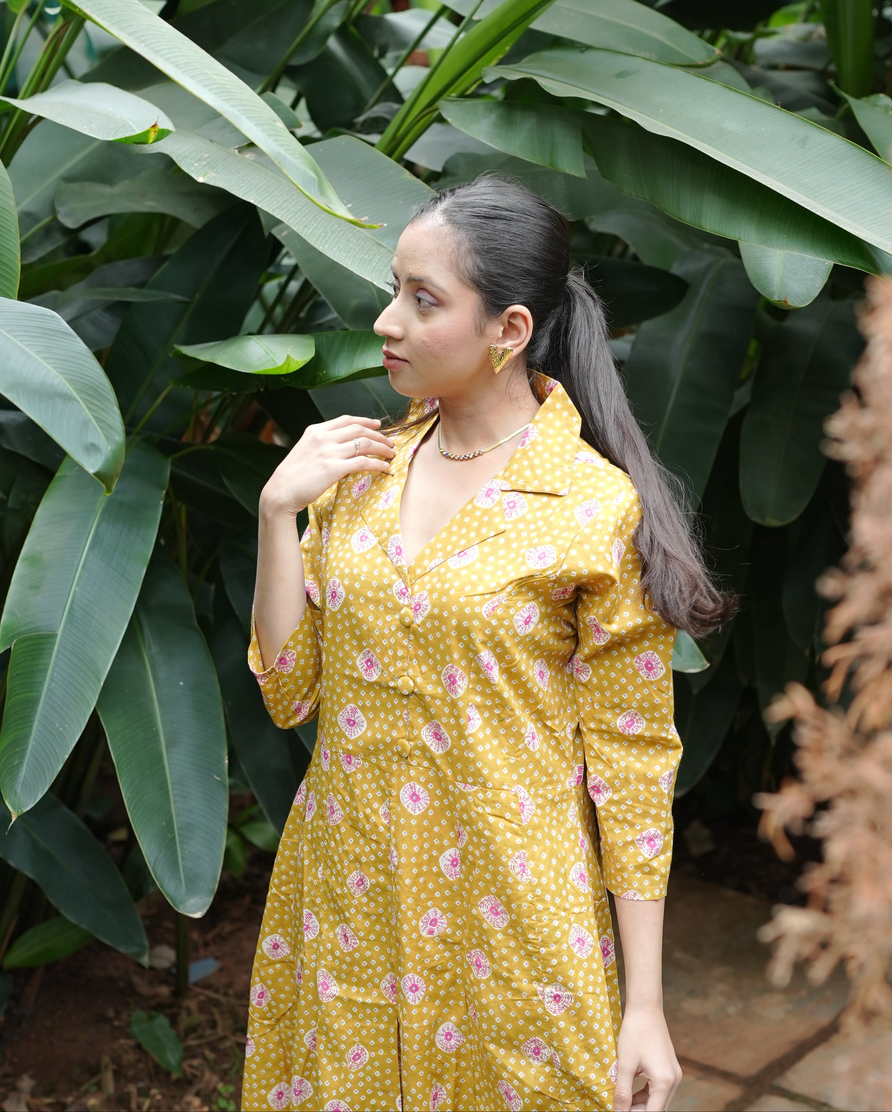 Mustard Bloom Co-rd Set