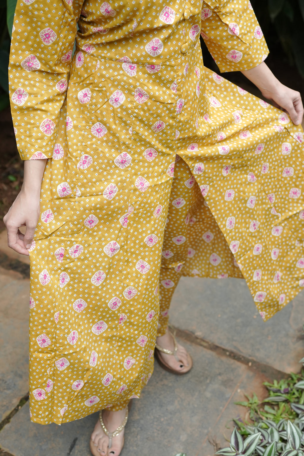Mustard Bloom Co-rd Set