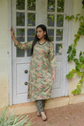 The Pastel Mosaic Kurti Set