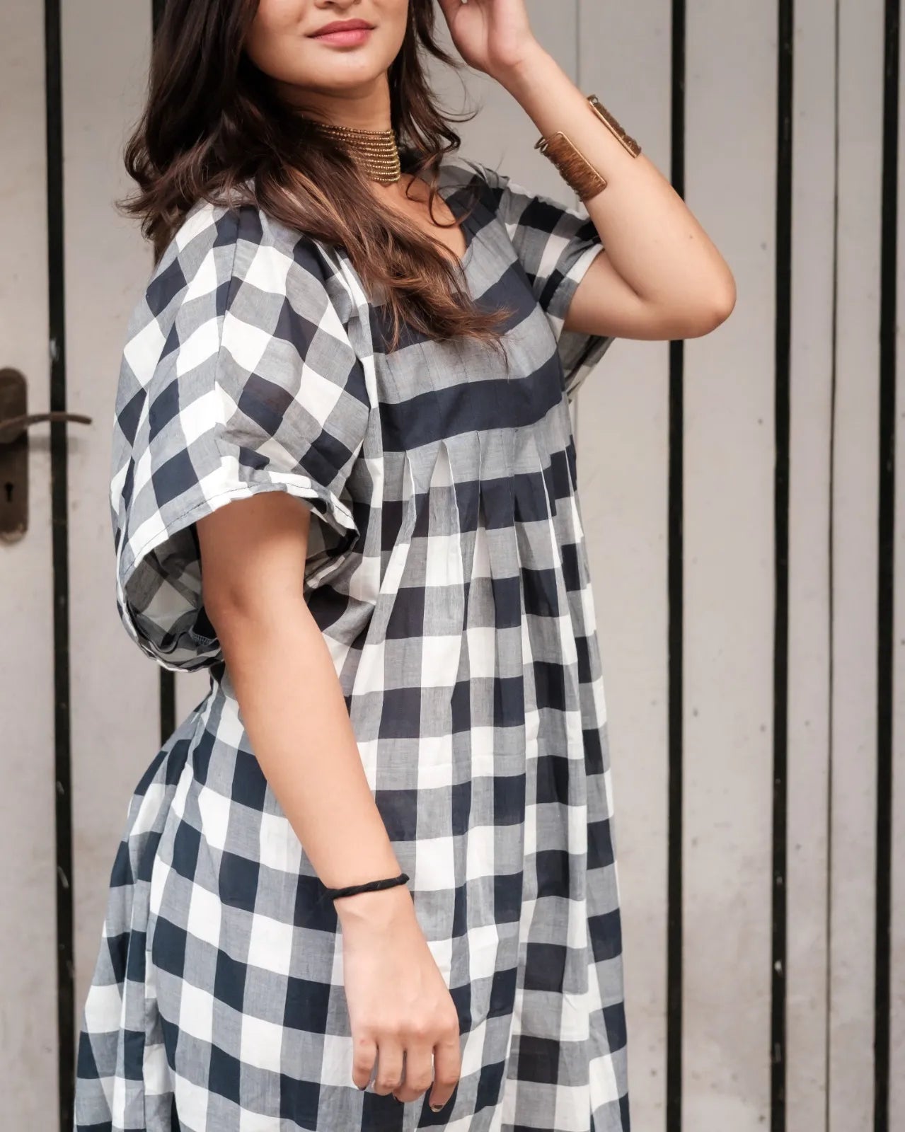 The Gingham Kaftan
