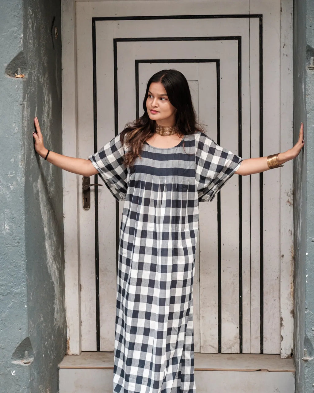The Gingham Kaftan