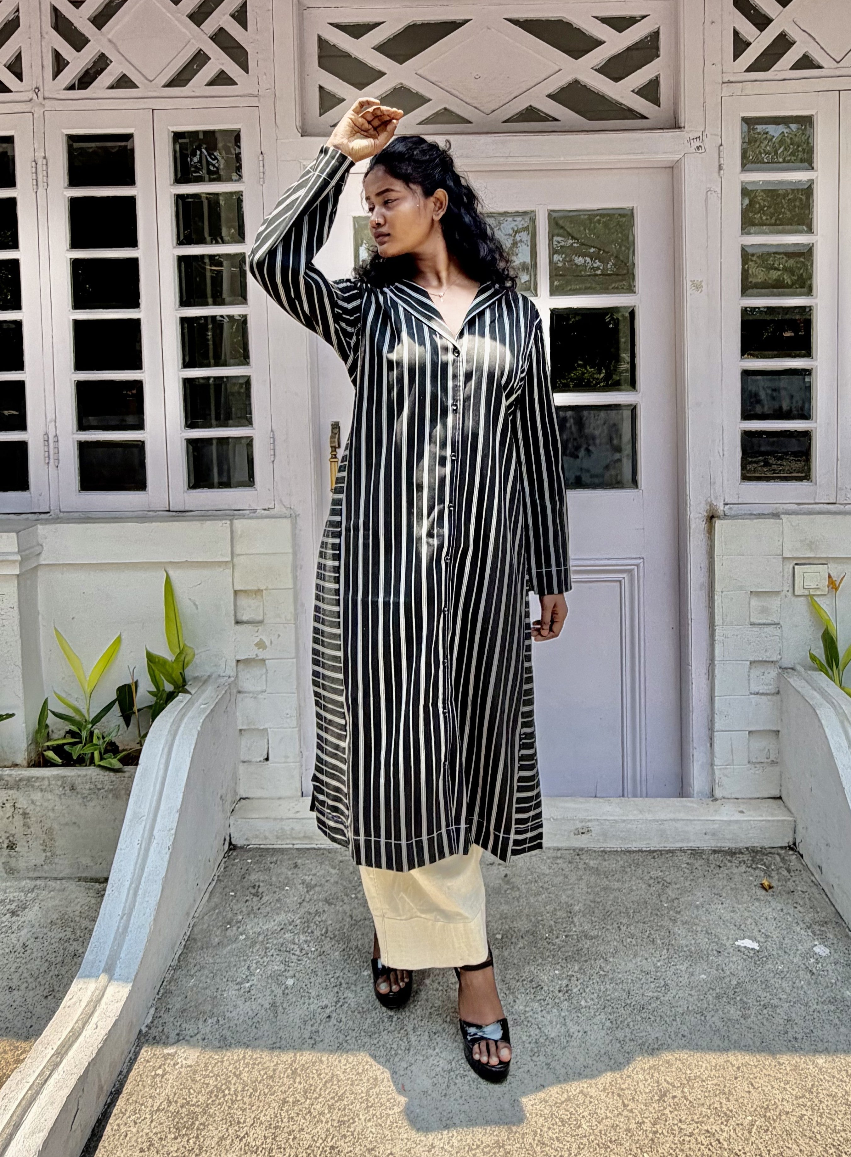 Monochrome Muse top