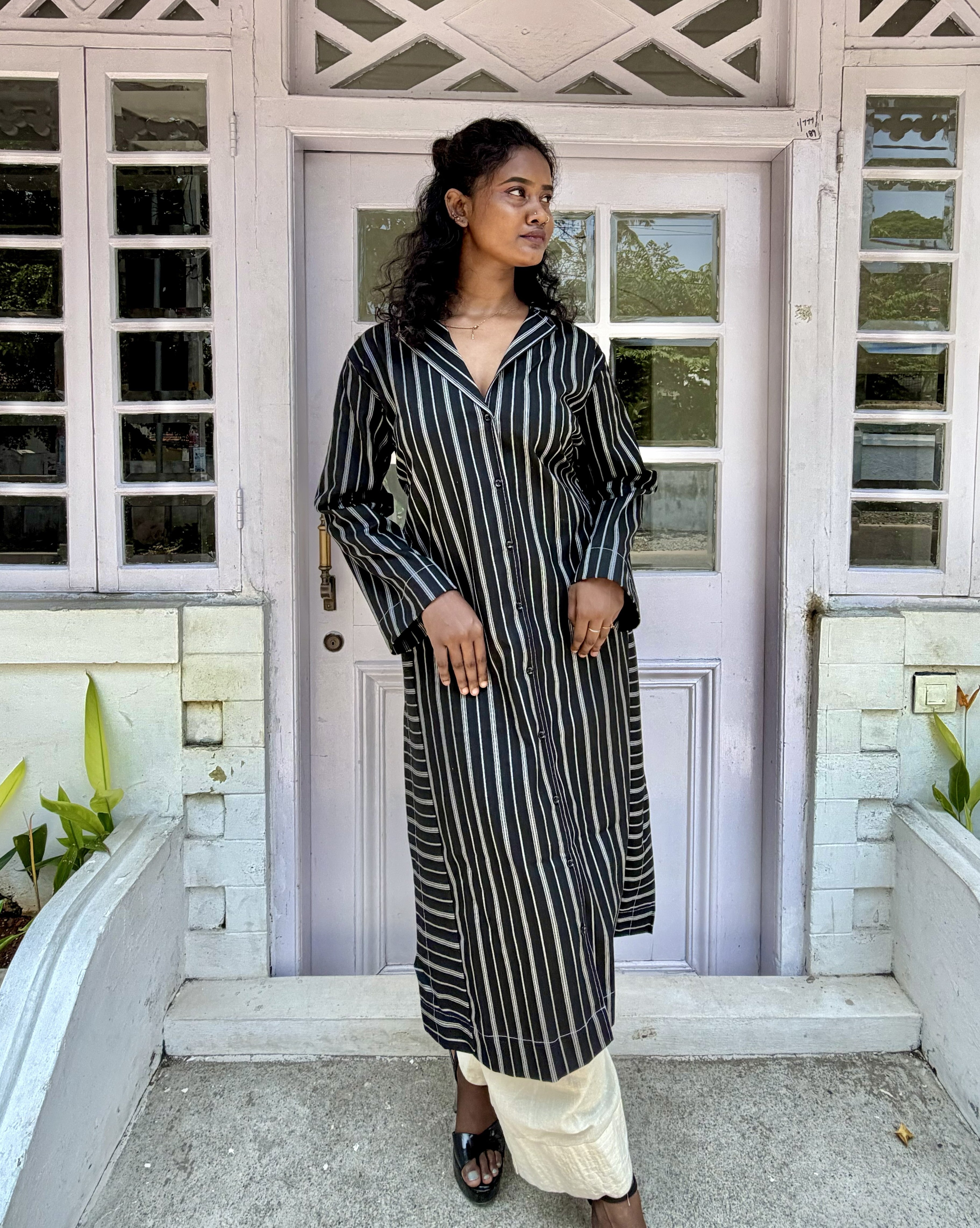 Monochrome Muse top