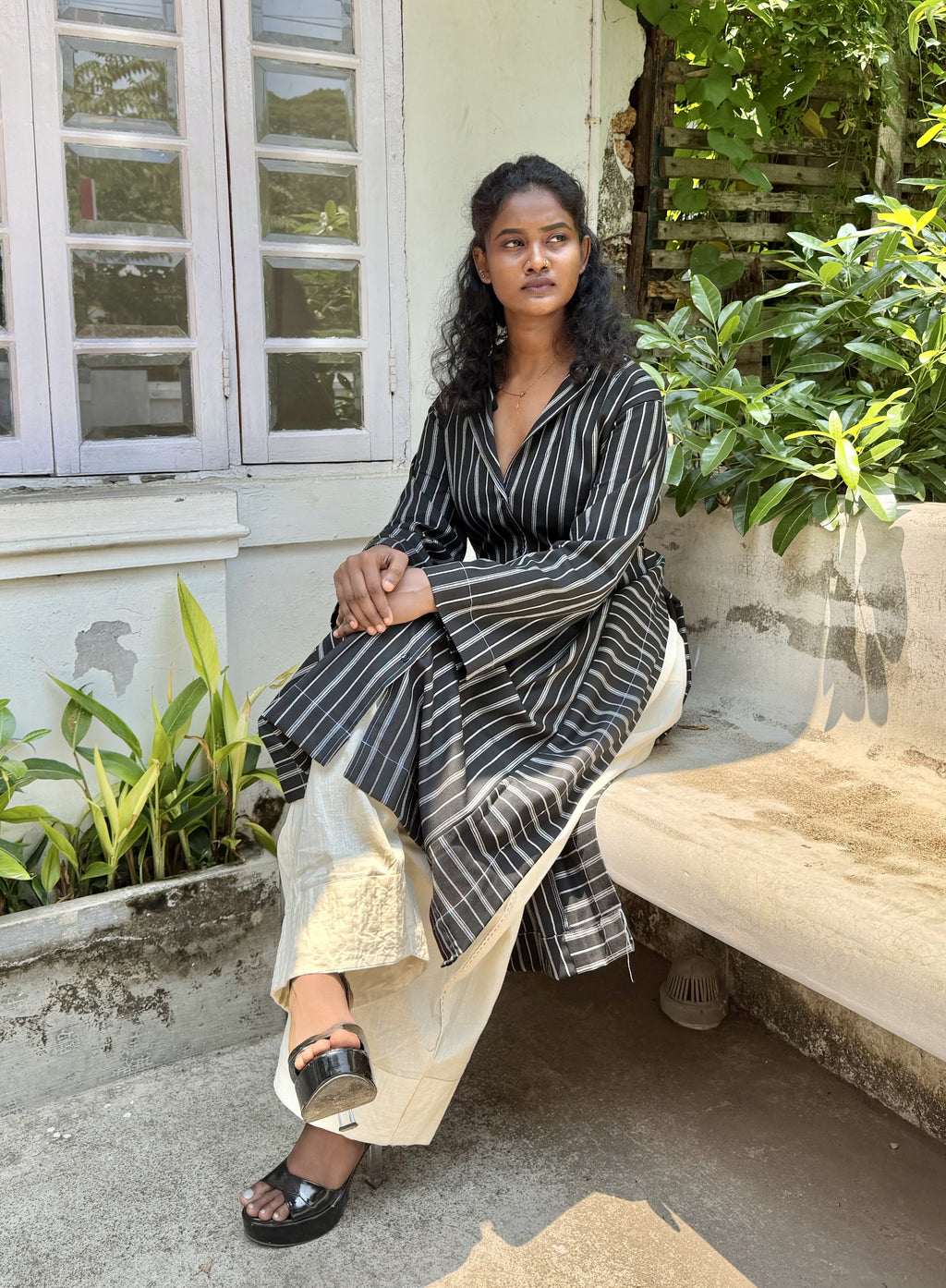 Monochrome Muse top