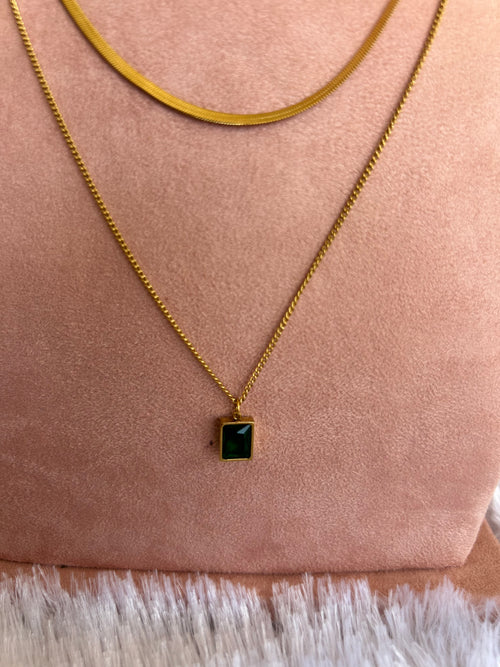 Anti Tarnish Double Chain