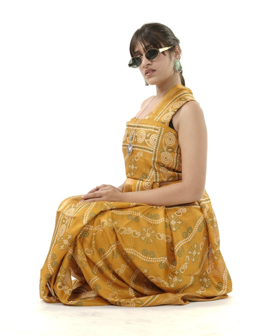 Yellow Bandhini