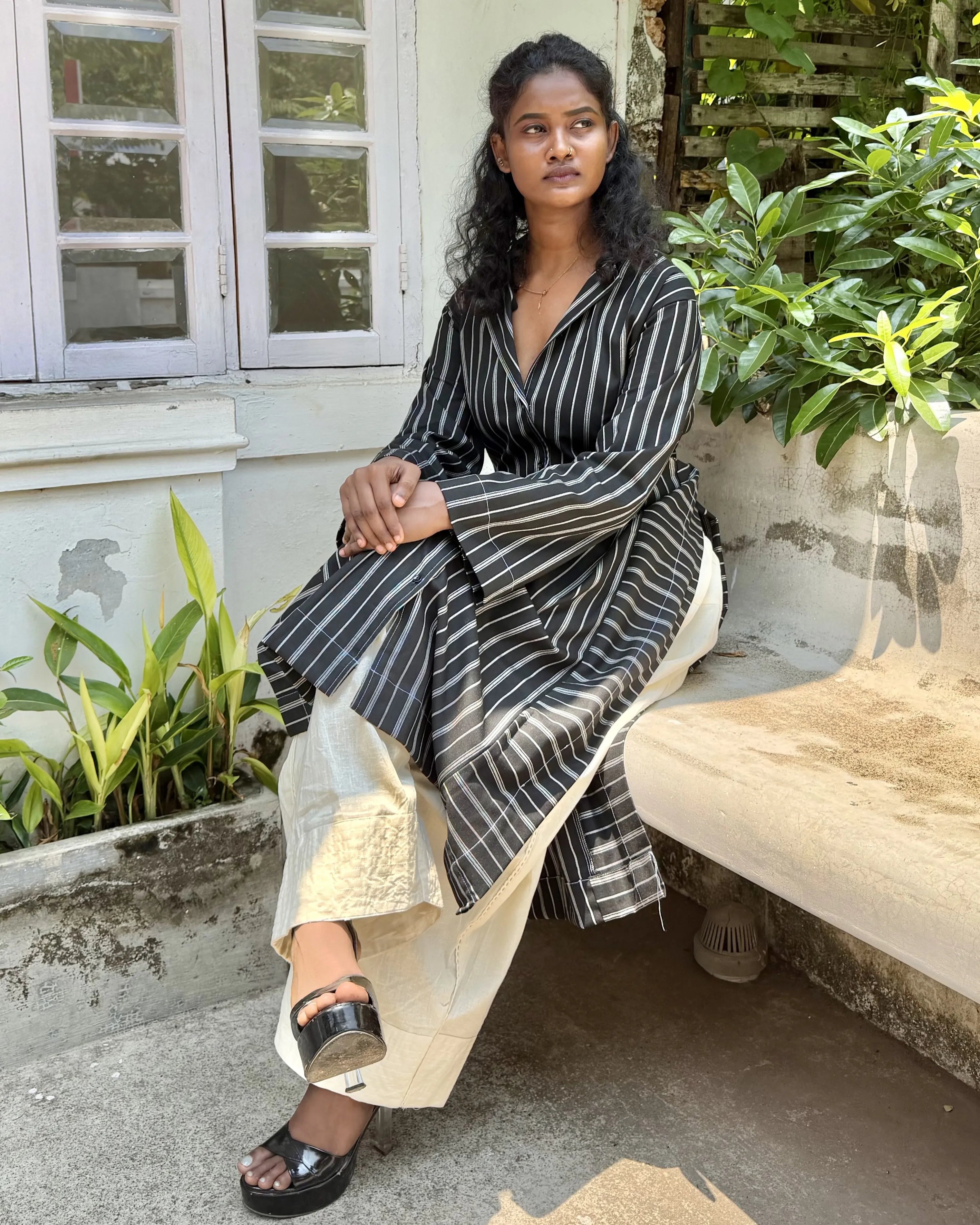 Monochrome Muse top