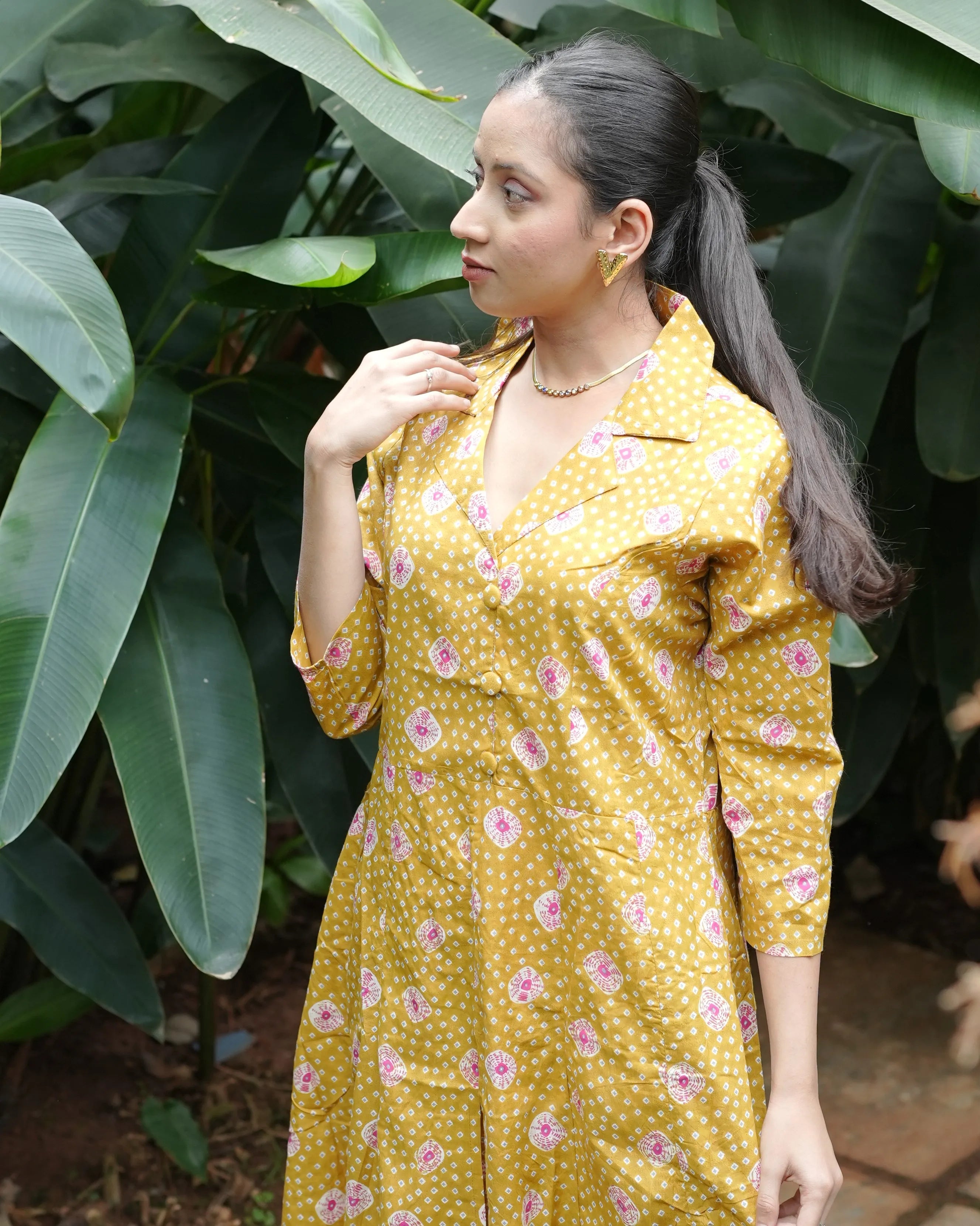 Mustard Bloom Co-rd Set