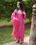 Pink Ikat