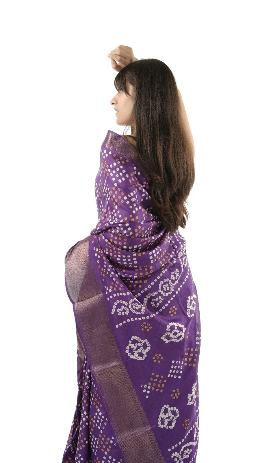 Purple Bandhini