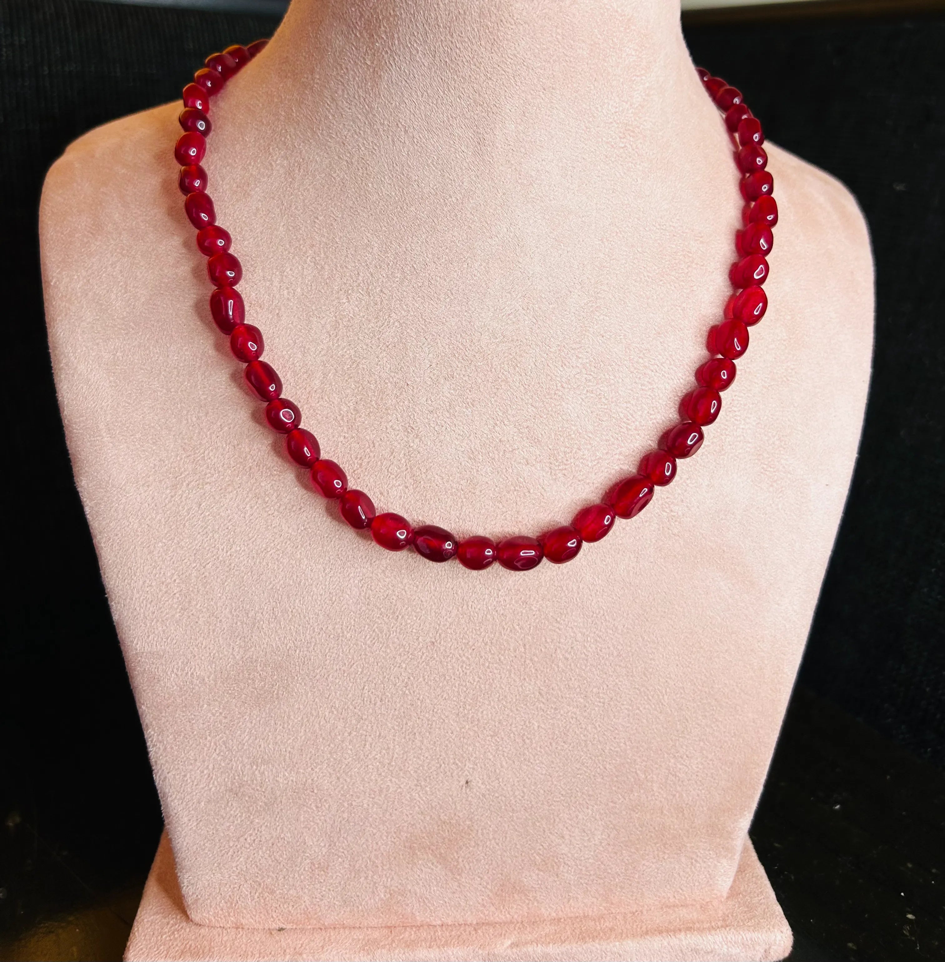 Red Onyx Chain