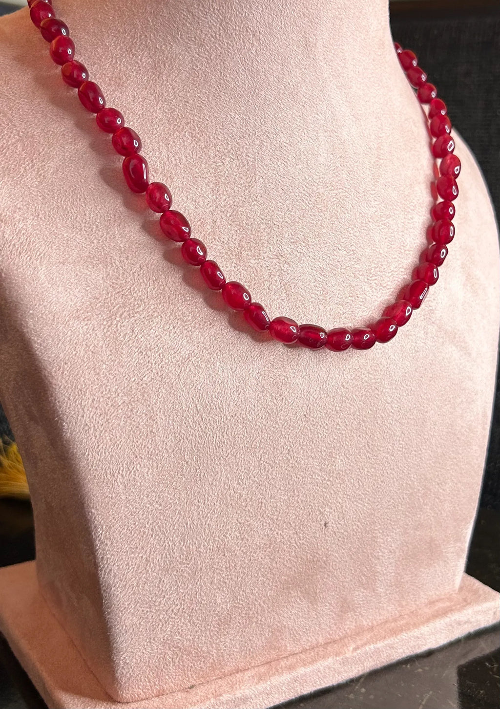 Red Onyx Chain
