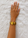 Round brass bangle